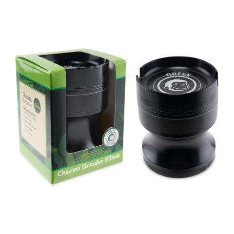 Green Monkey Grinders Chacma 63mm Magnetic Grinder with Ashtray