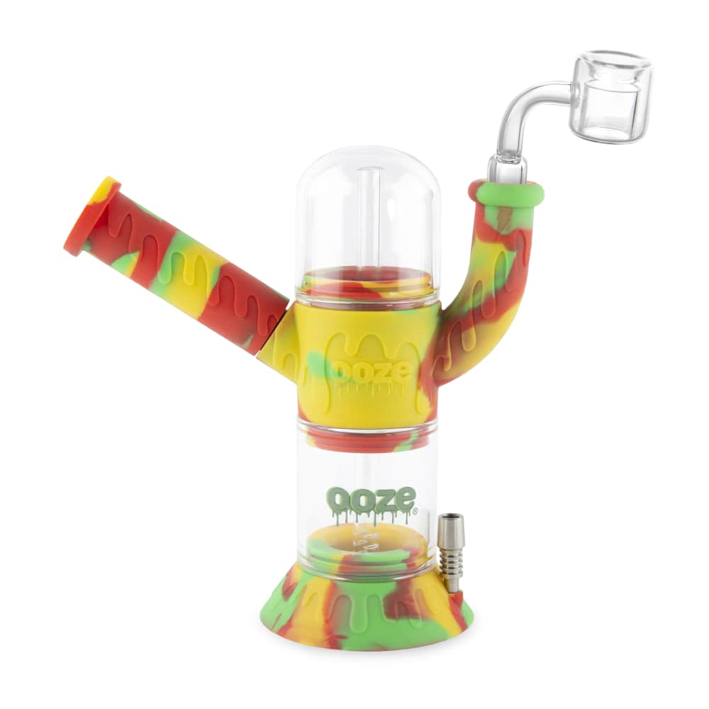 Ooze Cranium Silicone 4-in-1 Hybrid Bong