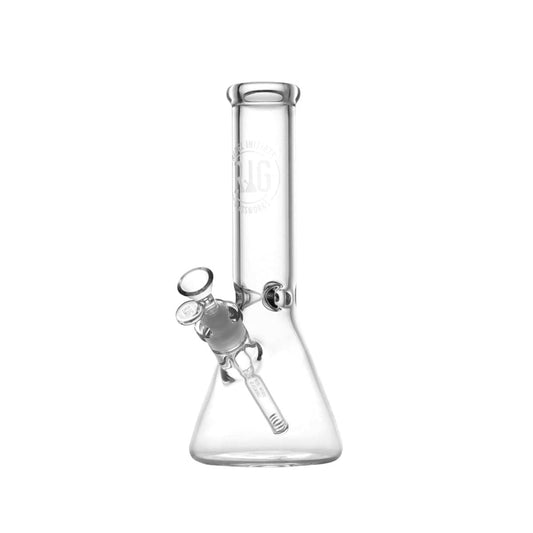 REBEL INITIATE GLASSWORKS Water Pipe 12'' 7mm Borosilicate Glass Beaker