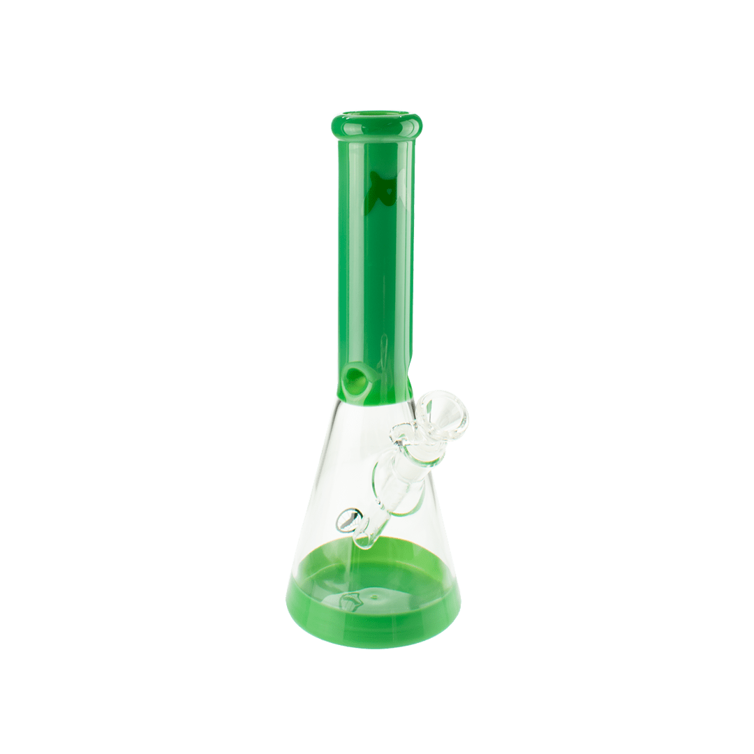 MAV Glass Bong Forest Green 12" Full Color Beaker Bong
