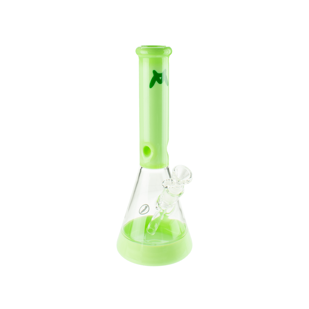 MAV Glass Bong Slime 12" Full Color Beaker Bong