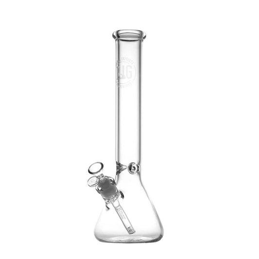 REBEL INITIATE GLASSWORKS Water Pipe 16'‘ 7mm Borosilicate Glass Beaker Tube
