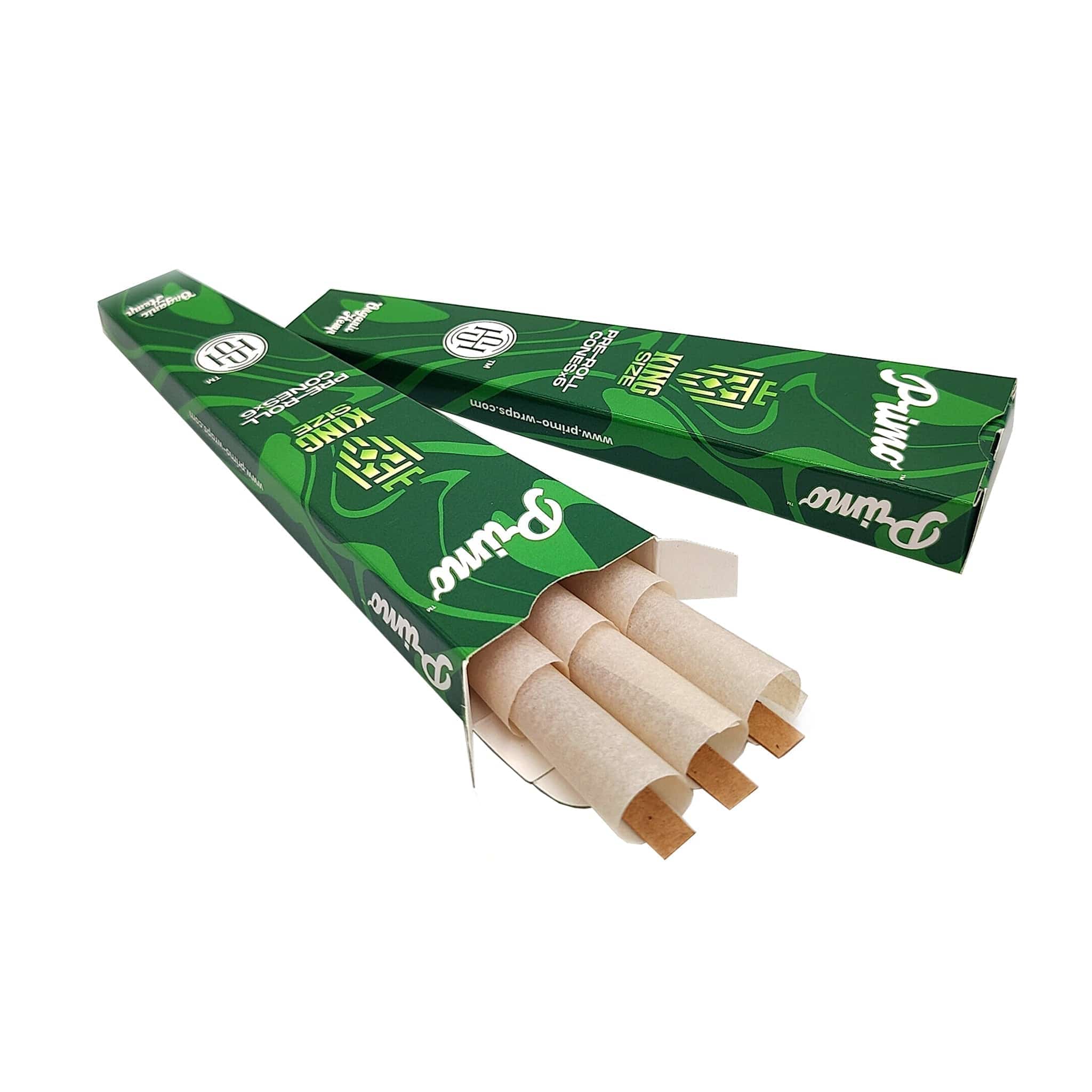 The Puff Brands High Society - Primo Organic Hemp Pre-Roll Cones with Filter - King Size - (1) Pack