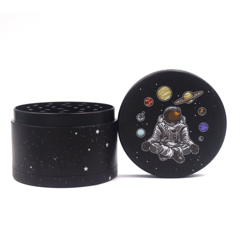 Cloud 8 Smoke Accessory Grinder Style1 4 Piece 2.5" Trip to the Moon Grinder