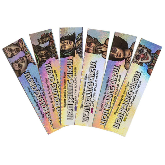 Lion Rolling Circus Rolling Papers Lion Rolling Circus Silver Line King Size Rolling Papers
