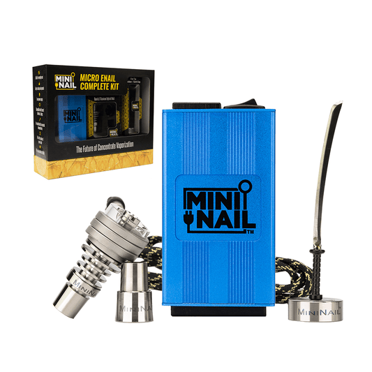 Mini Nail LLC E-Nail Blue MiniNail Quartz Hybrid Deep Dish Kit E-Nail