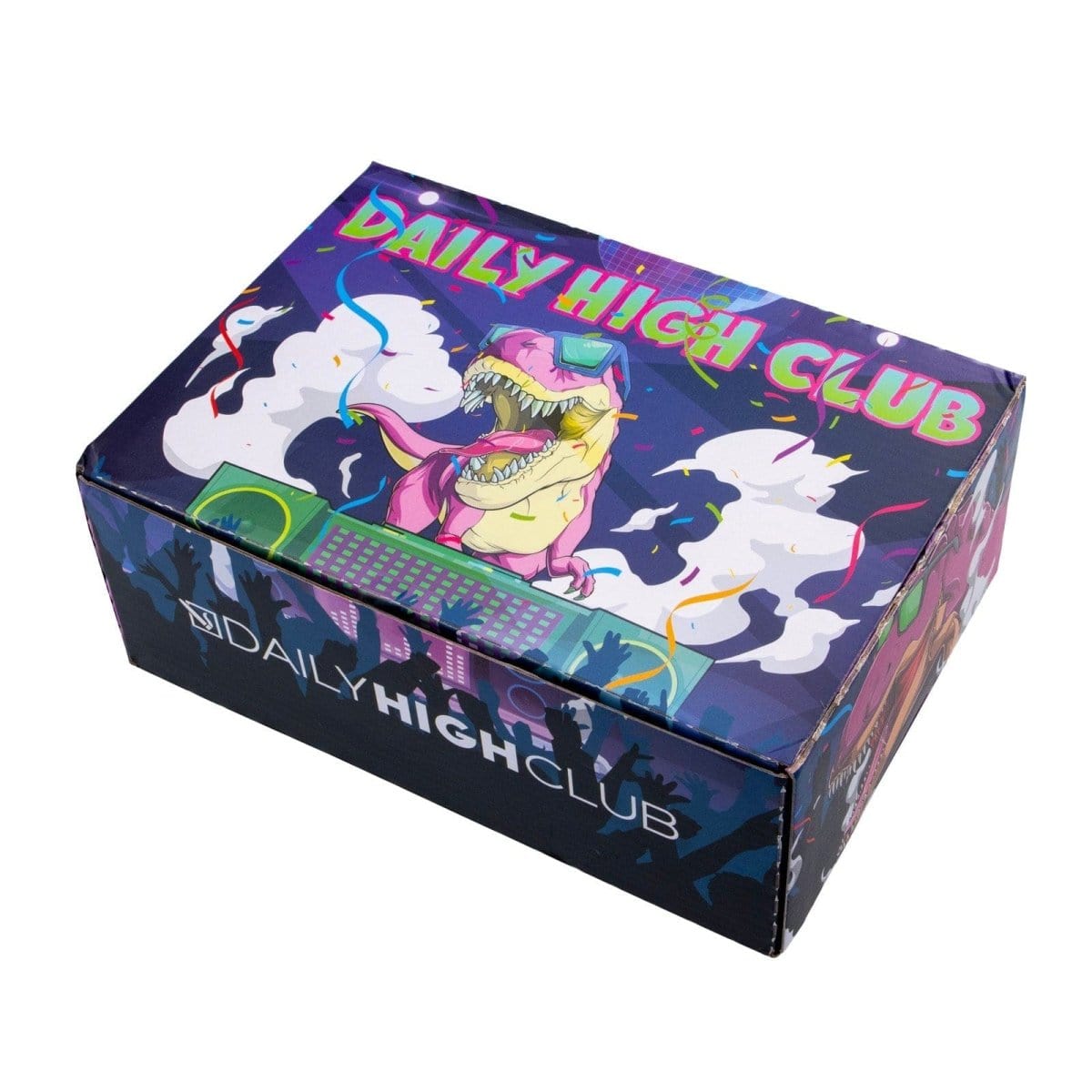 Daily High Club subscription box "Rave Dino" Box