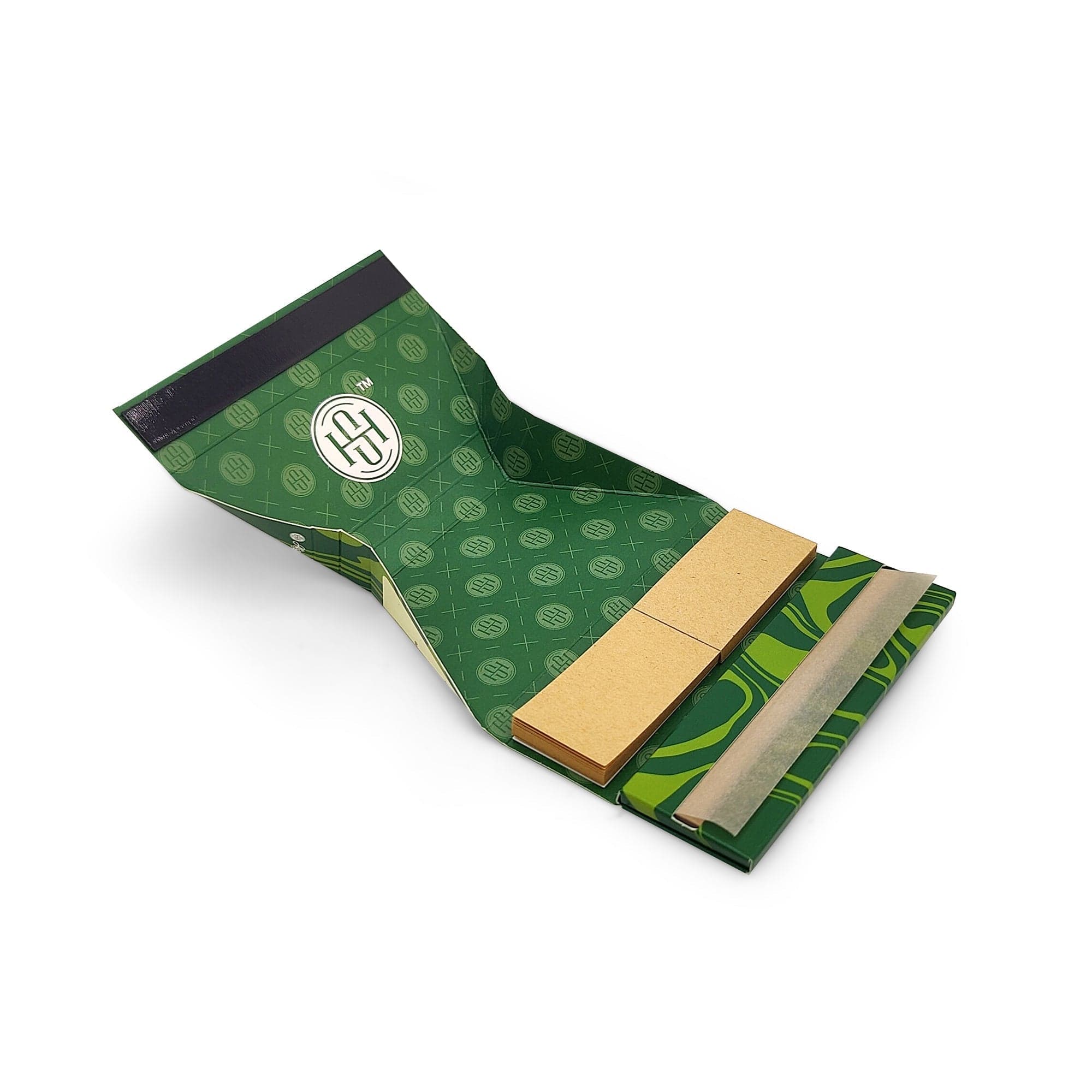 The Puff Brands High Society - Primo Organic Hemp Rolling Papers w/ Crutches - 1.25