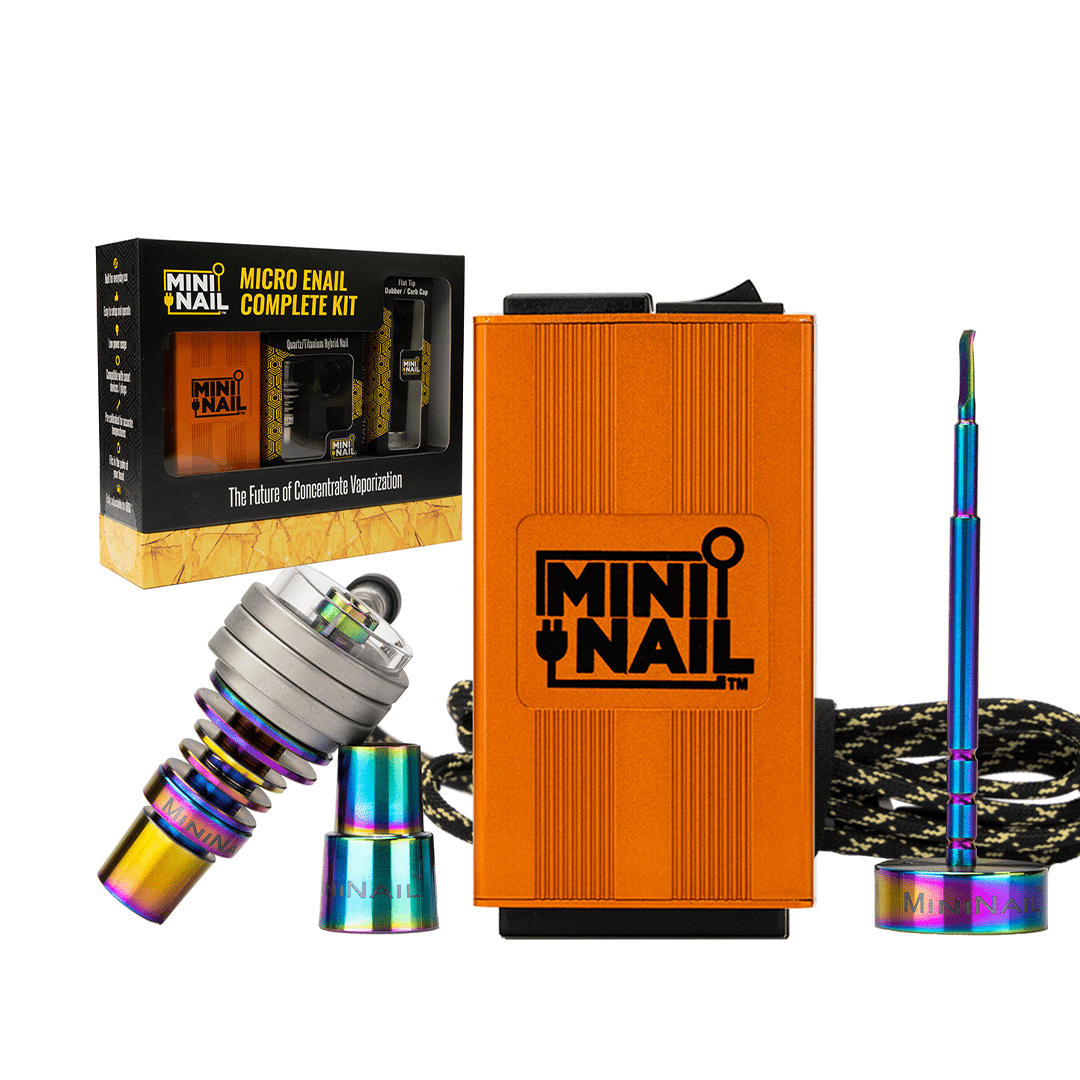 Mini Nail LLC E-Nail Orange MiniNail Quartz Hybrid Deep Dish Kit E-Nail