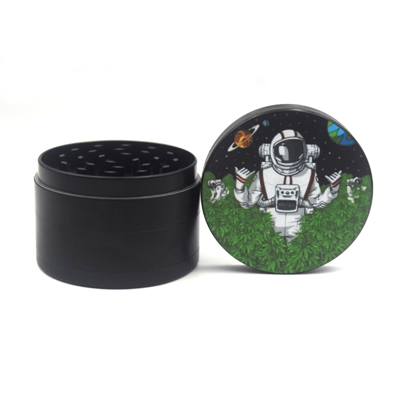 Cloud 8 Smoke Accessory Grinder Style3 4 Piece 2.5" Trip to the Moon Grinder