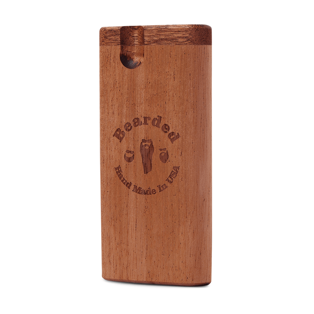 Bearded Distribution Dugout African Mahogany Bearded Blunt Case