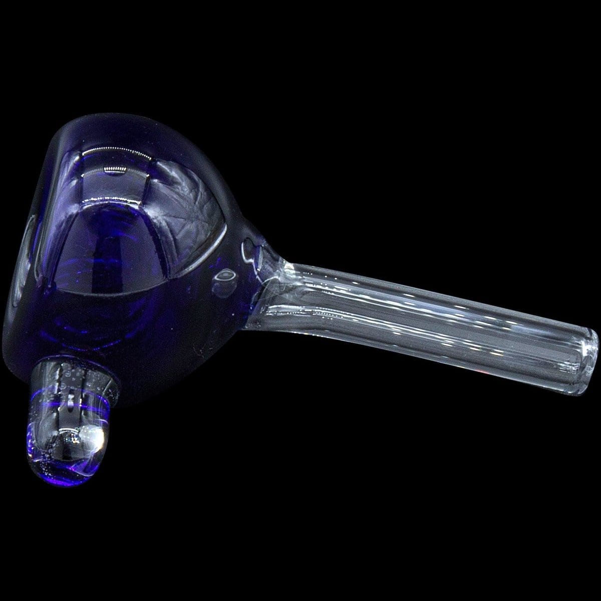 LA Pipes Smoking Accessory Bubble Bowl 9mm Pull-Stem Slide