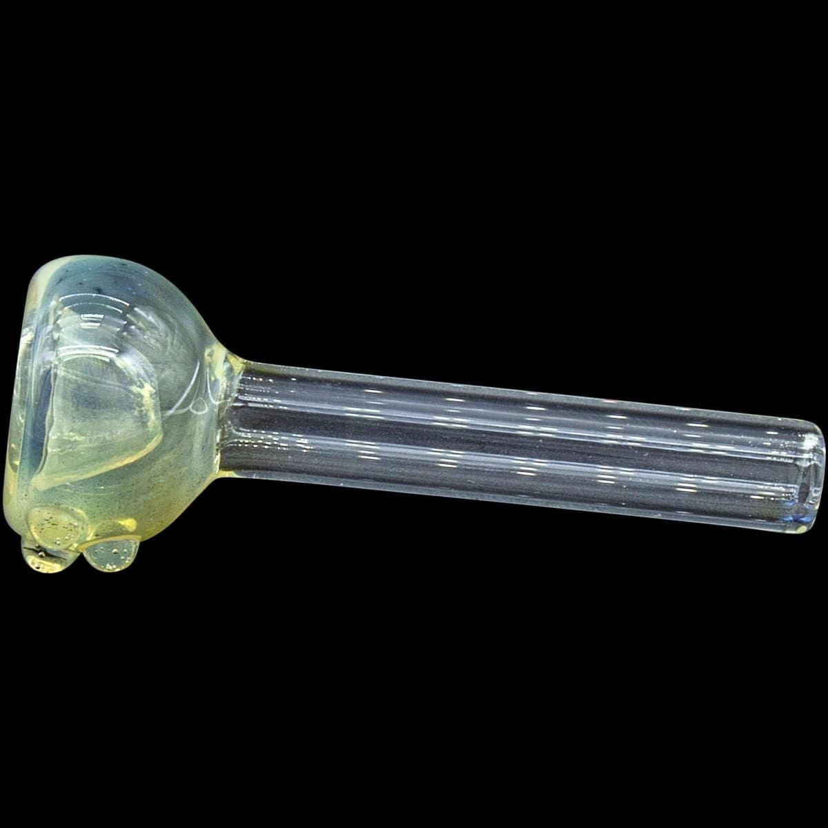 LA Pipes Smoking Accessory Fumed Snapper Bowl Pull-Stem Slide