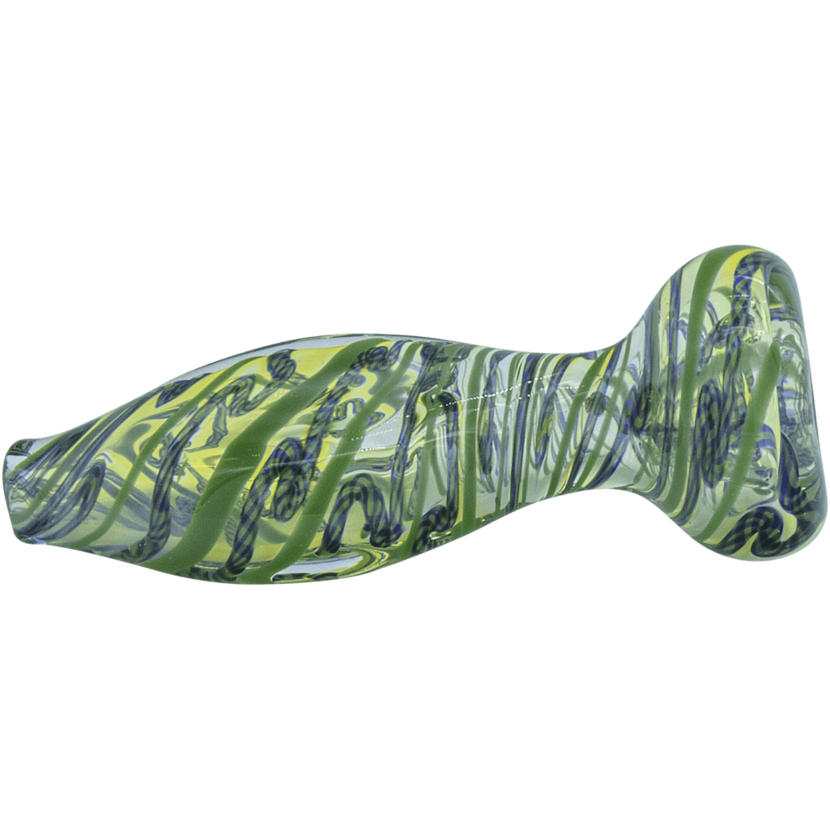 LA Pipes Hand Pipe "Flat Belly" Inside-Out Chillum