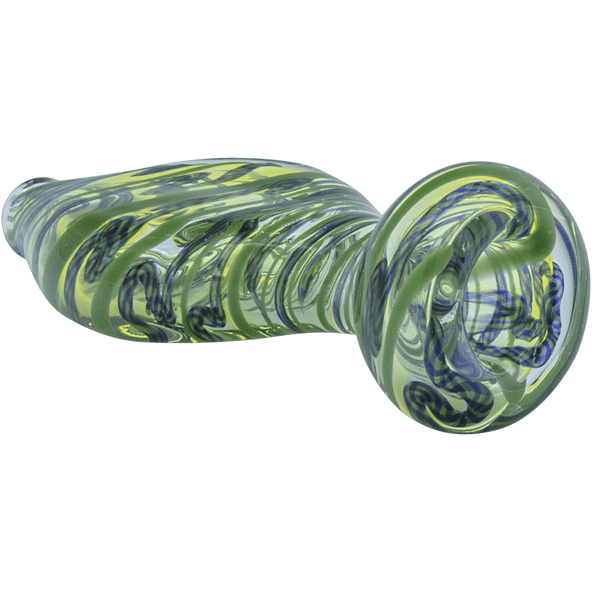 LA Pipes Hand Pipe "Flat Belly" Inside-Out Chillum