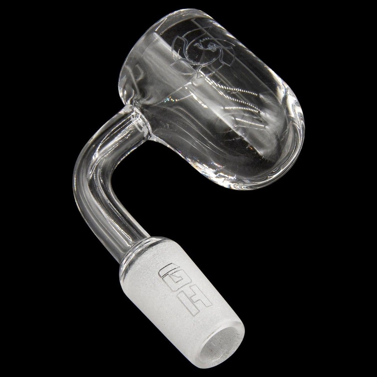 Glasshouse Smoking Accessory Glasshouse "Ice Set" Rounded Base 25m Concave Flattop Full Quartz Kit