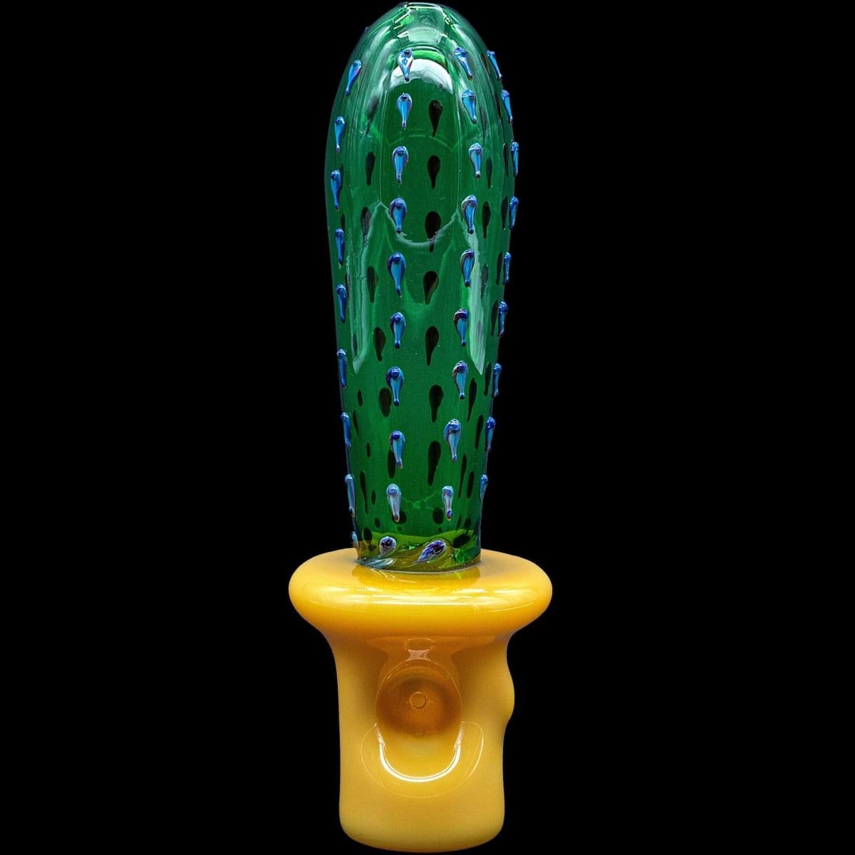 LA Pipes Hand Pipe "San Pedro" Cactus Glass Pipe