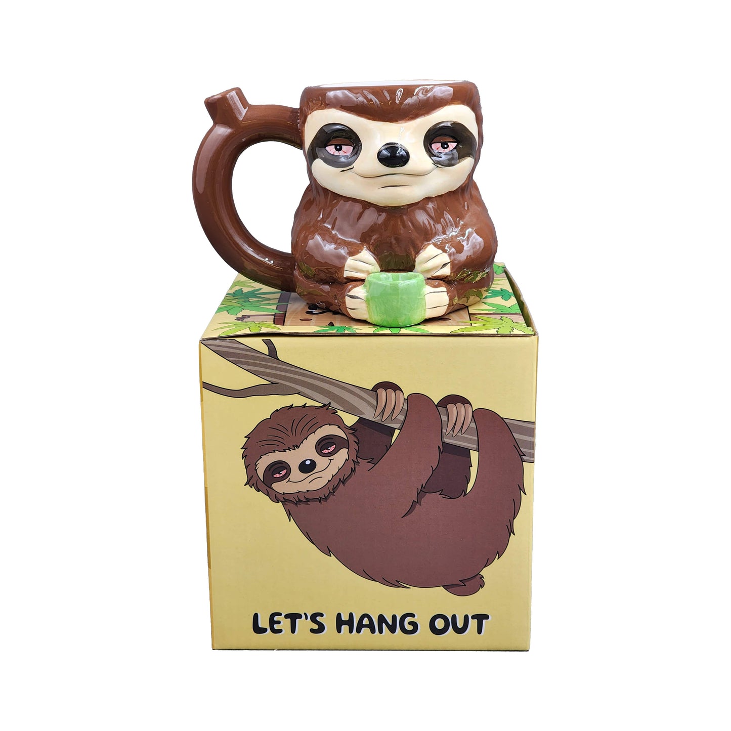 FashionCraft Hand Pipe Stoned Sloth Mug Pipe