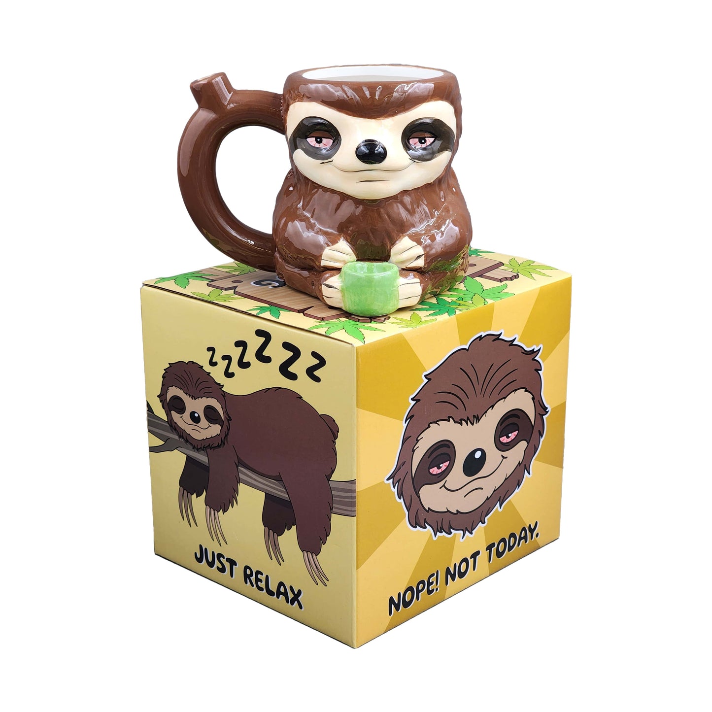 FashionCraft Hand Pipe Stoned Sloth Mug Pipe