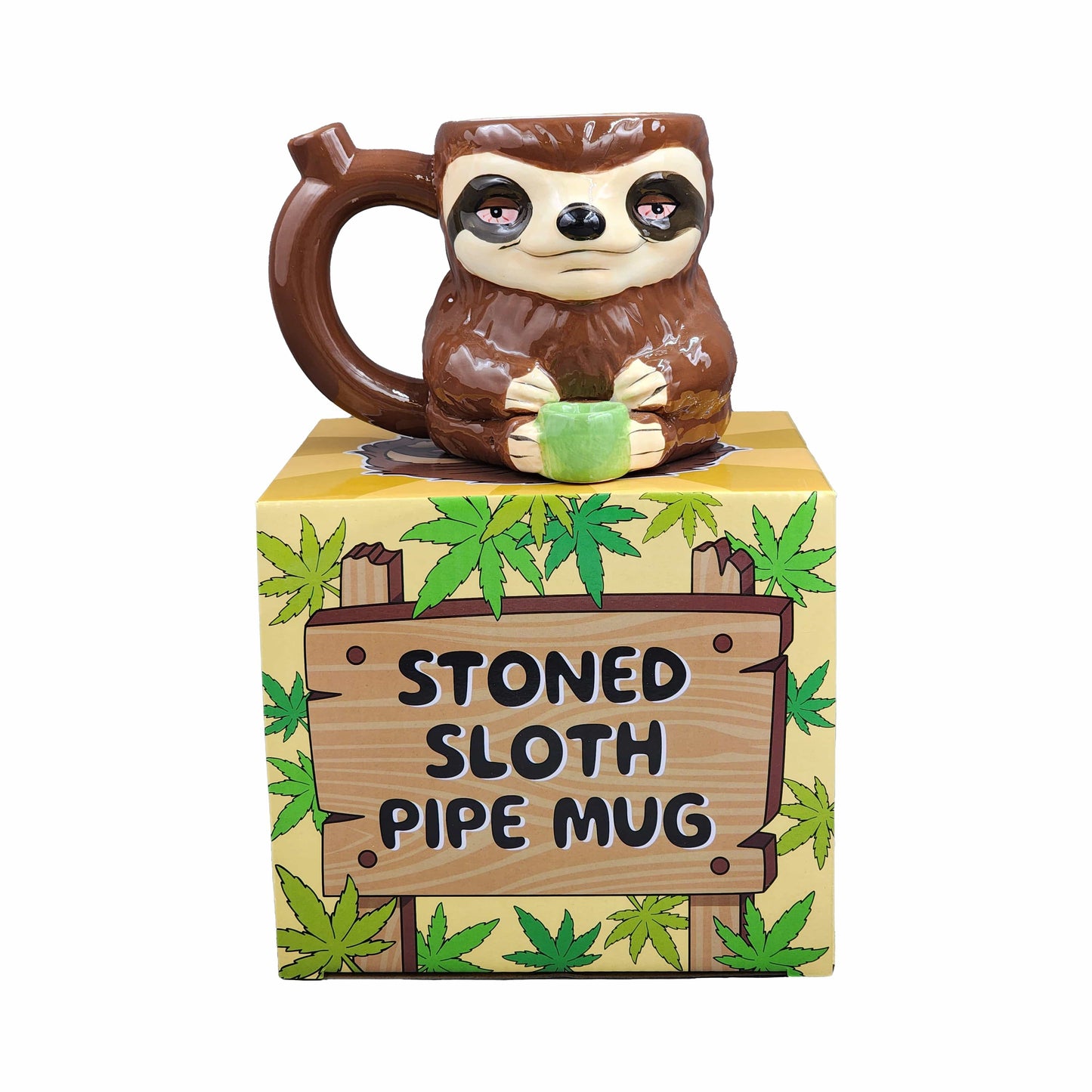 FashionCraft Hand Pipe Stoned Sloth Mug Pipe