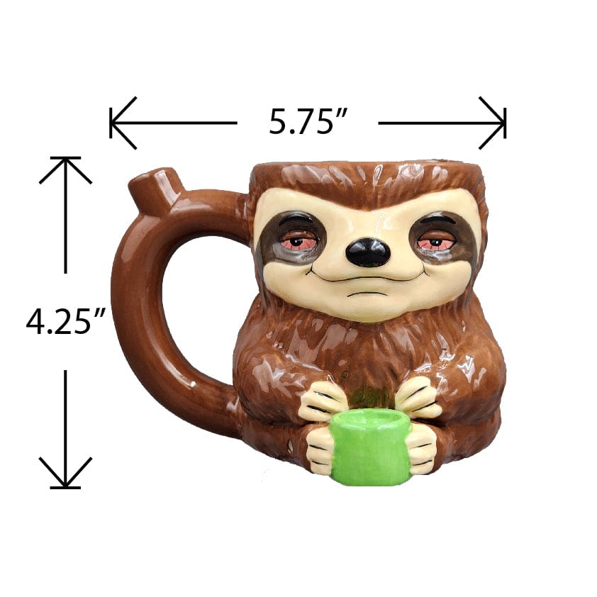 FashionCraft Hand Pipe Stoned Sloth Mug Pipe