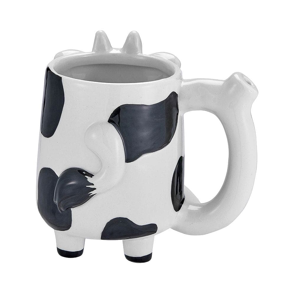 FashionCraft Cannabis Cow Pipe Mug