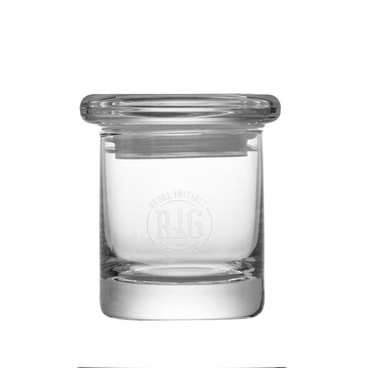 REBEL INITIATE GLASSWORKS Accessory 3.5" Air Tight Jar