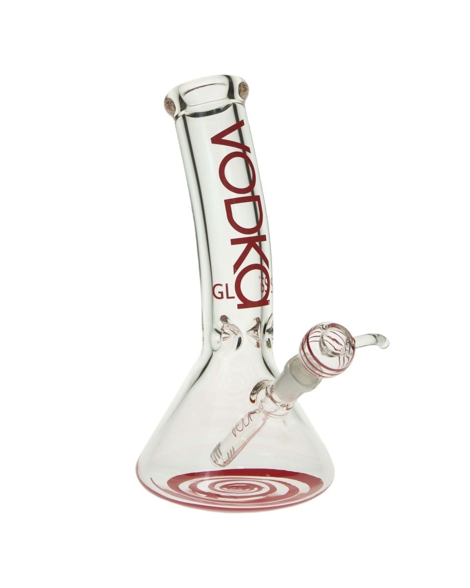 Vodka Glass Water Pipe Red 12