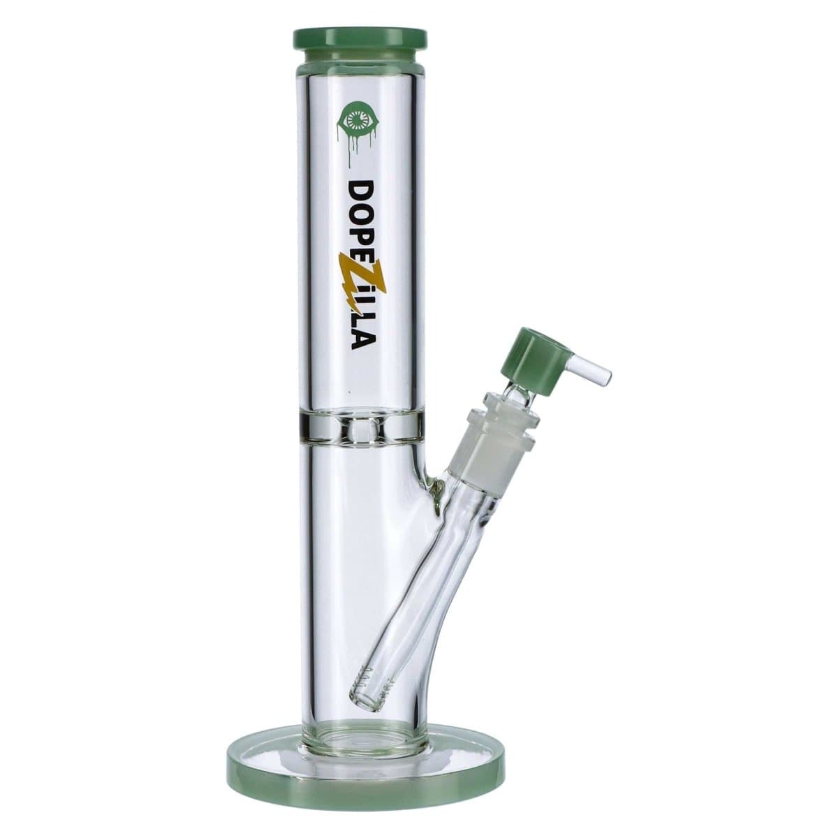 Dopezilla Water Pipe Milky Jade / 12 DOPEZILLA CYCLOPS 8 IN AND 12 IN STRAIGHT WATER PIPE
