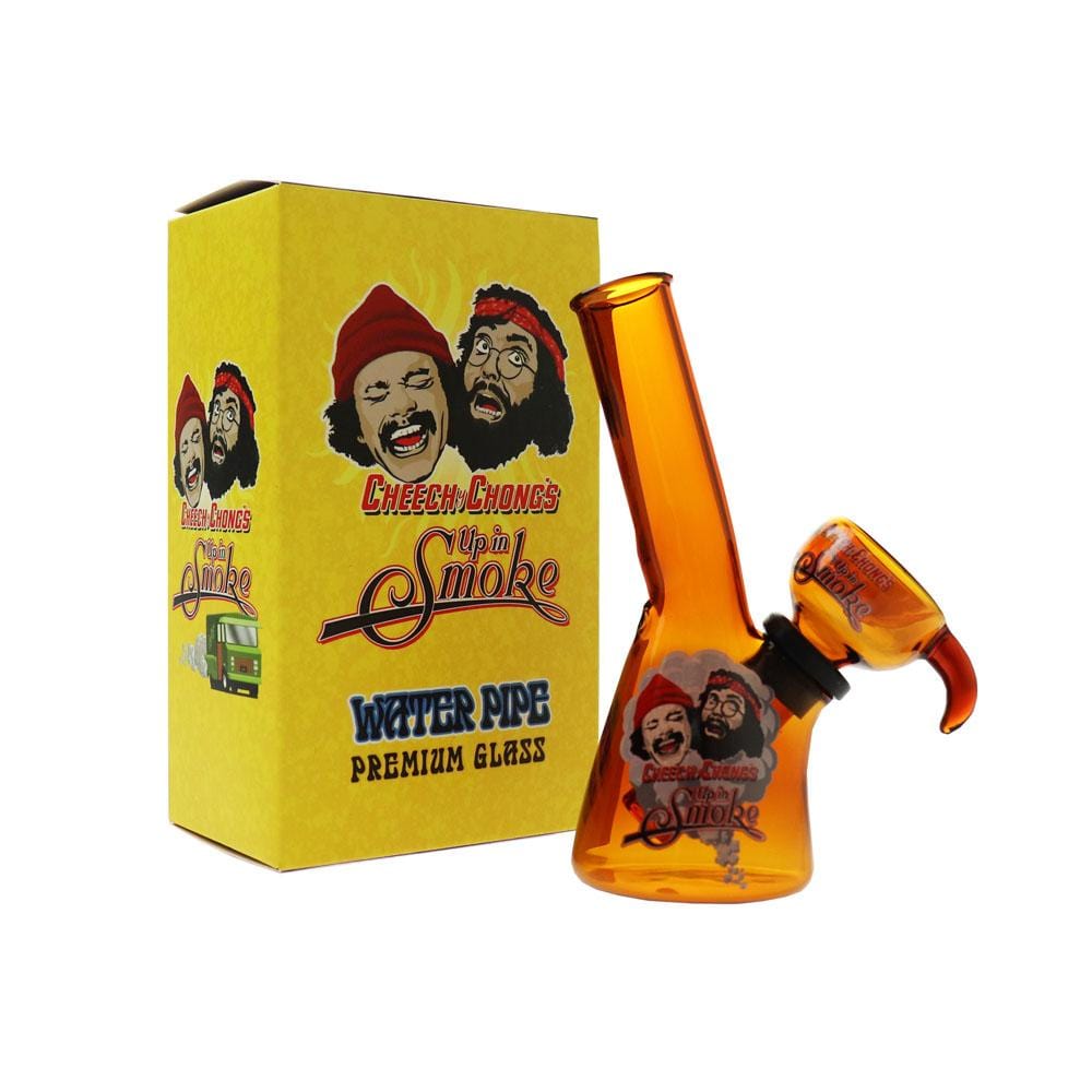 Cheech and Chong Up in Smoke Water Pipe 40TH ANNIVERSARY CHEECH & CHONG 4 IN MINI WATER PIPES