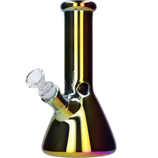 Famous Brandz bong Prism 8” Fumed Glass Beaker Water Pipe