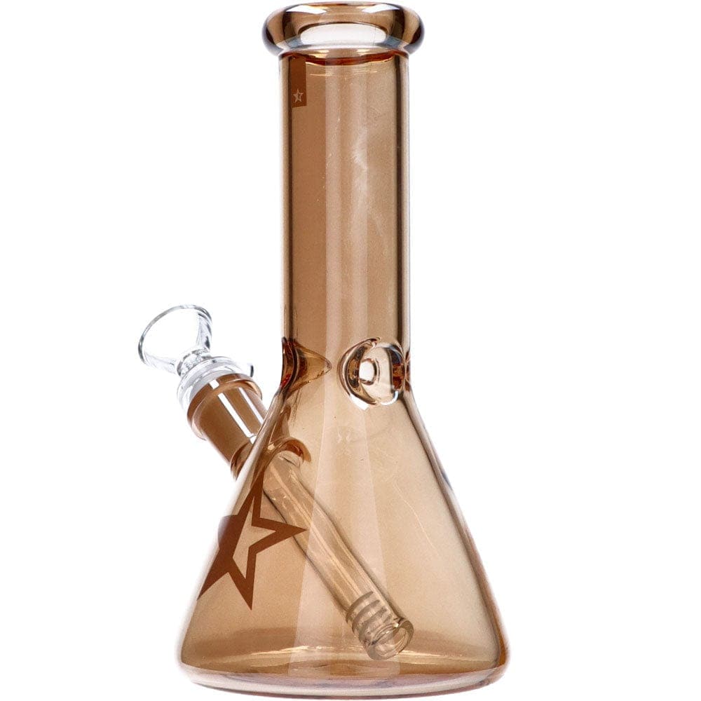 Famous Brandz bong 8” Fumed Glass Beaker Water Pipe