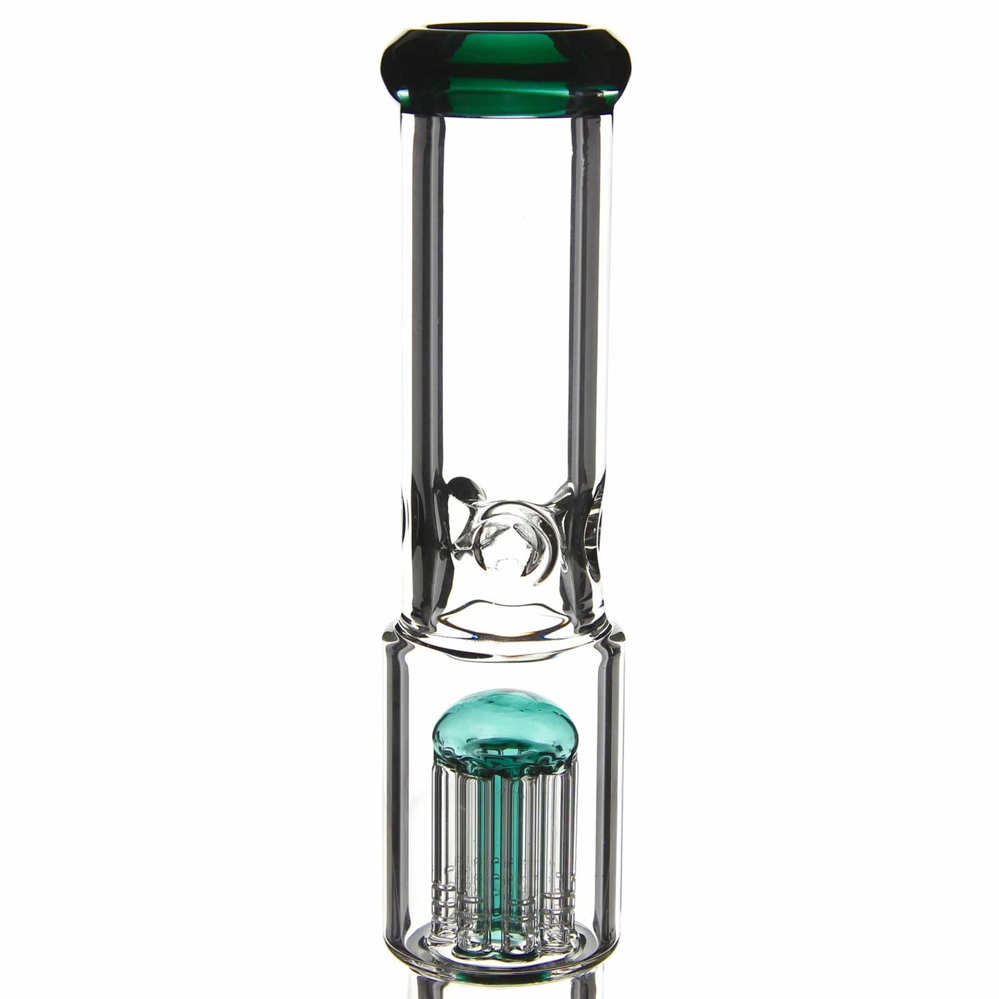 Lotus Glass Accented Single Color Jellyfish Beaker