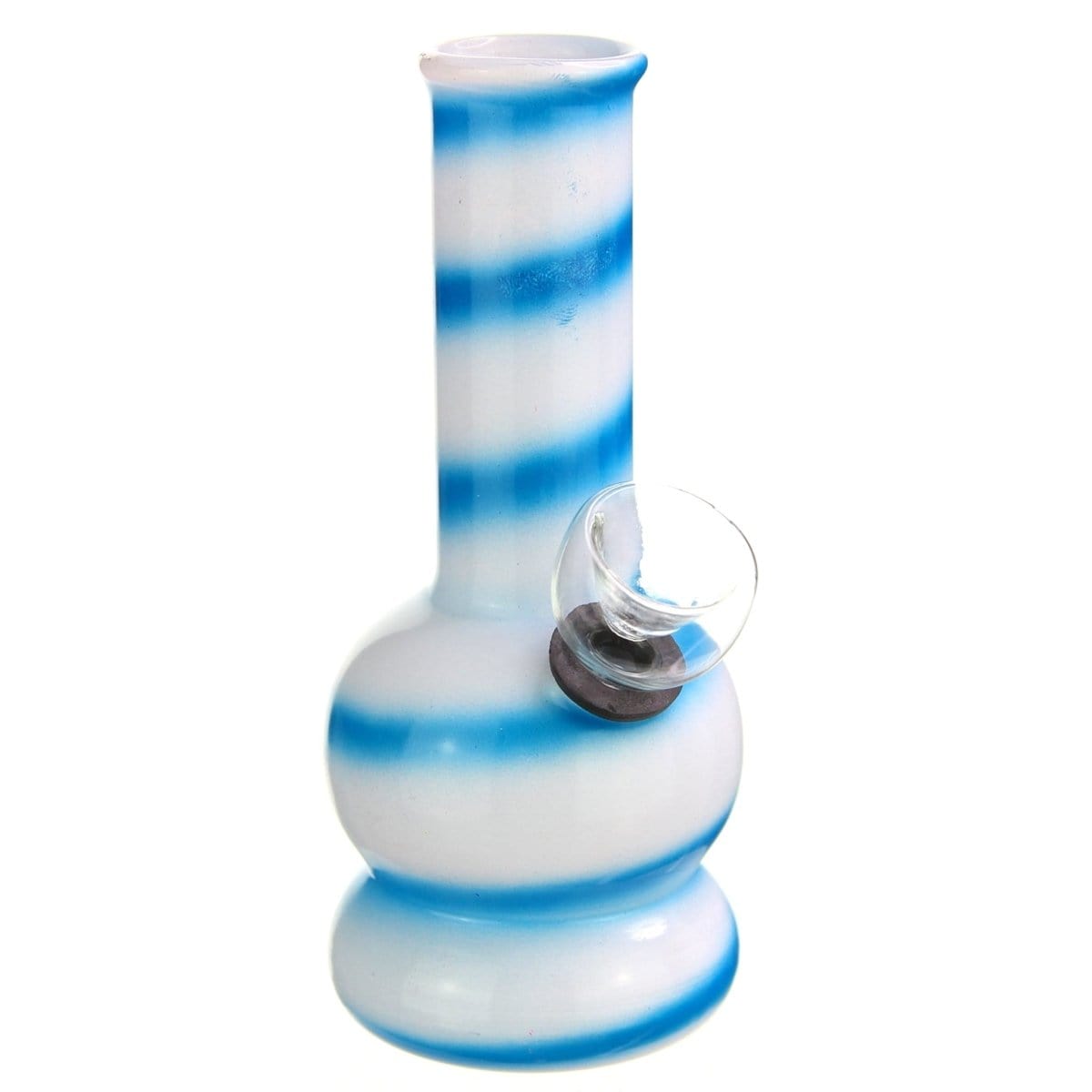 Himalayan Glass Glass Assorted Swirl Mini Bubbler Bong