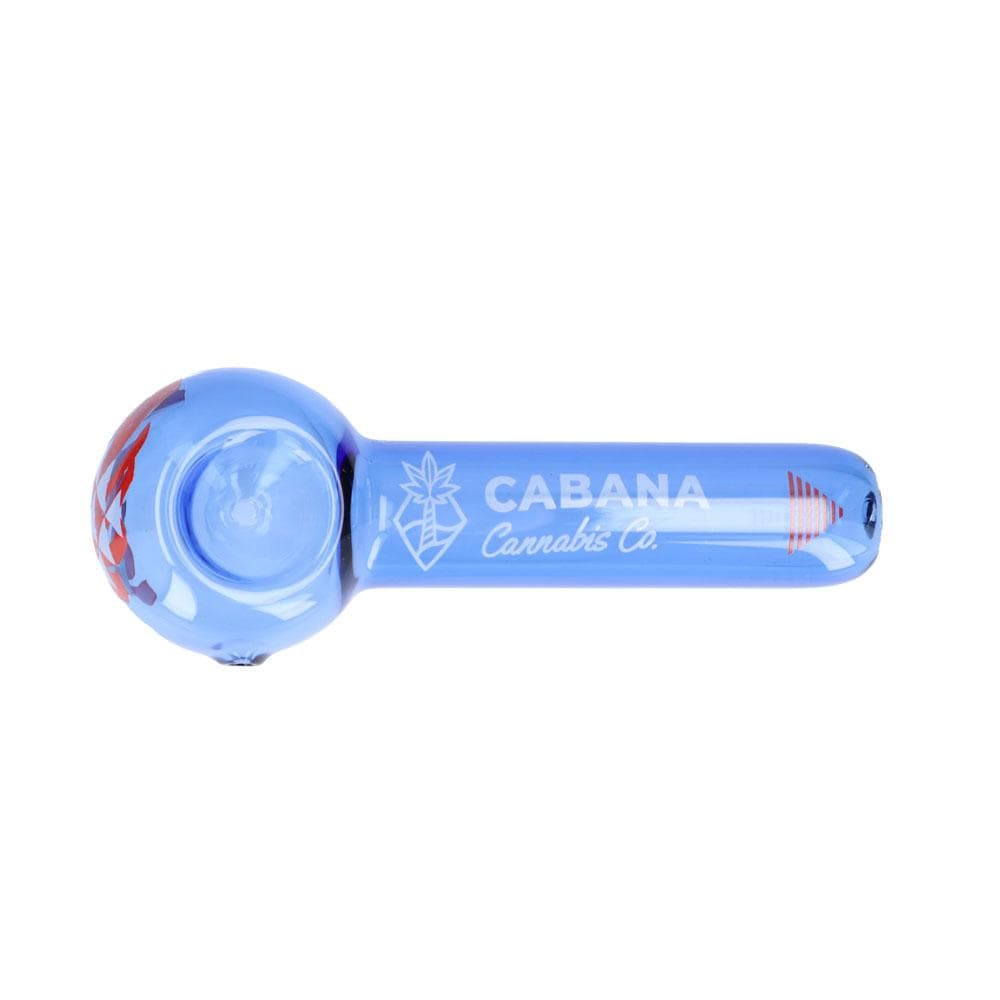 Cabana Cannabis Co. Hand Pipe Blue The Afterglow 5” Spoon Hand Pipe