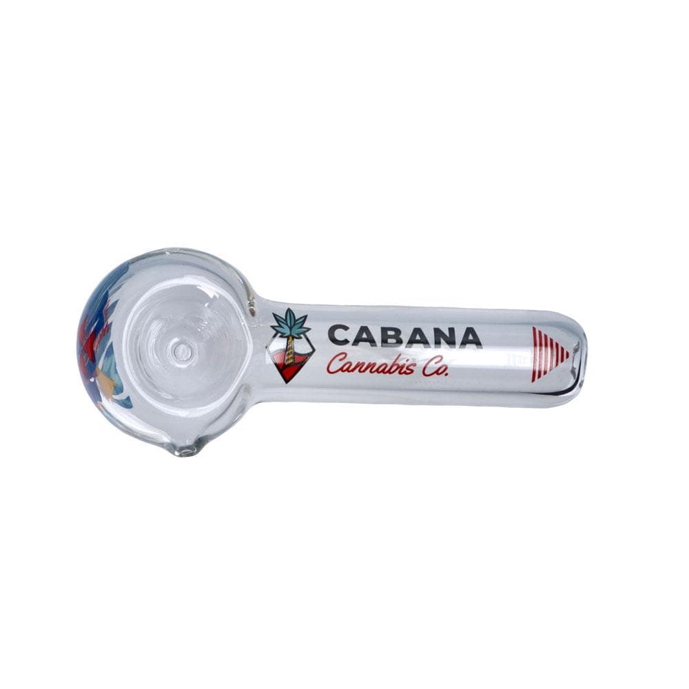Cabana Cannabis Co. Hand Pipe Clear The Afterglow 5” Spoon Hand Pipe