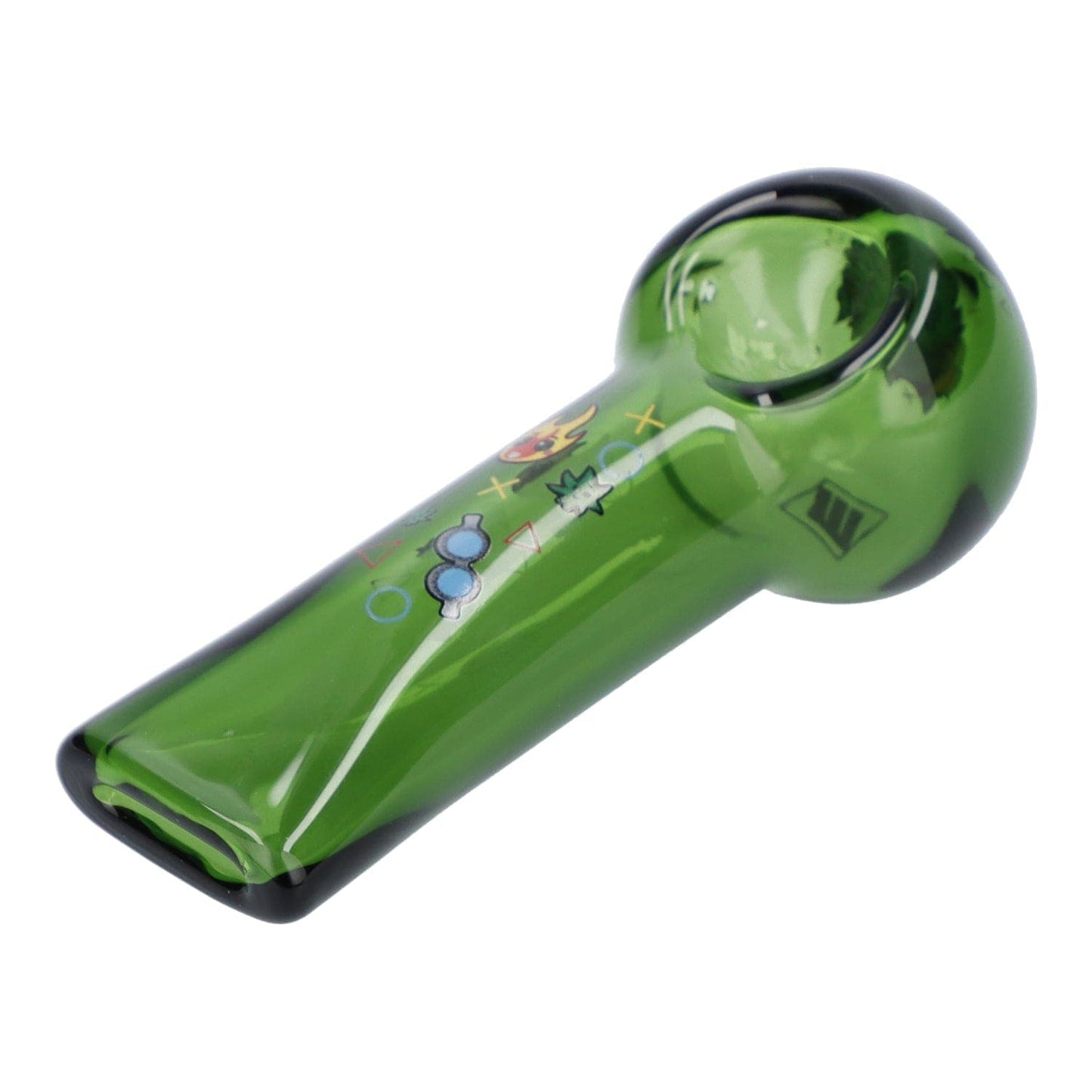 Wido Hand Pipe 4" GG4 Hand Pipe - Transparent Green