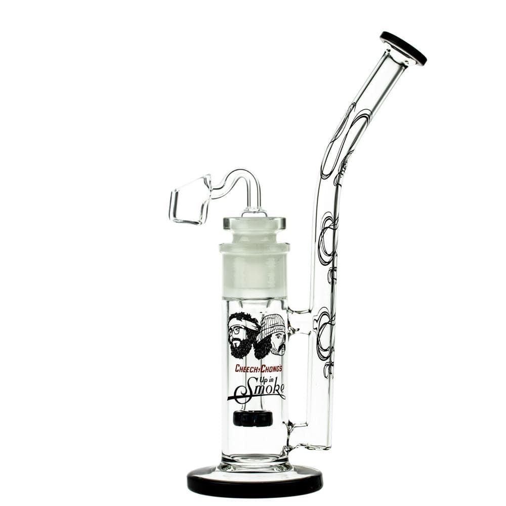 Cheech and Chong Up in Smoke Dab Rig Black Tied Stick 10