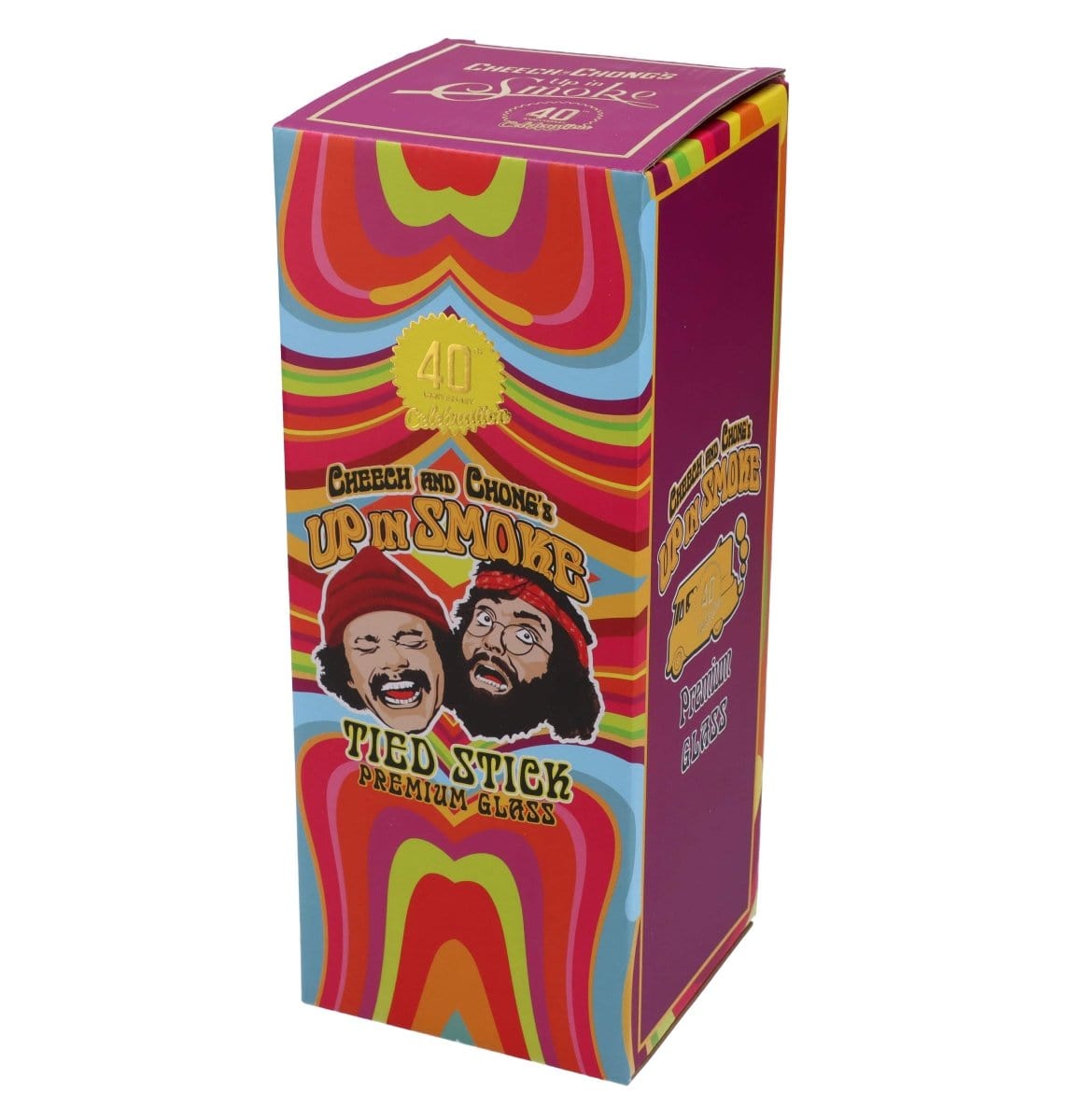 Cheech and Chong Up in Smoke Dab Rig Tied Stick 10" Dab Rig