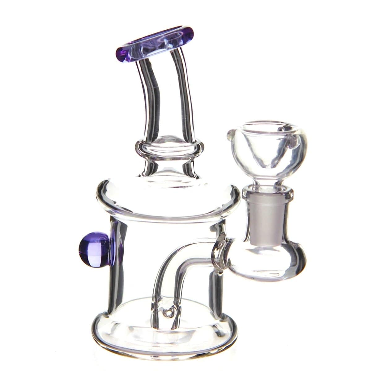 Benext Generation Glass Purple Little Ripper Bong