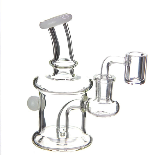 Benext Generation Glass White Little Ripper Dab Rig