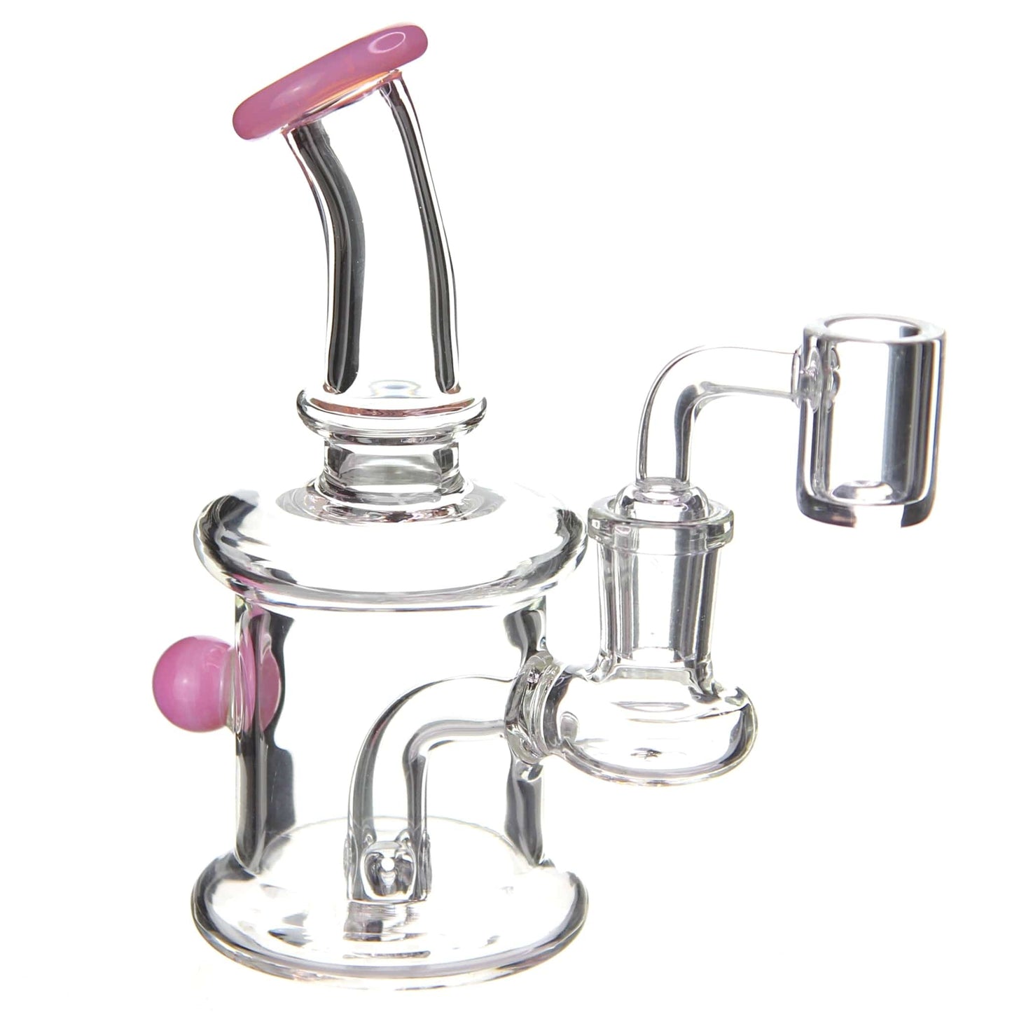 Benext Generation Glass Pink Little Ripper Dab Rig