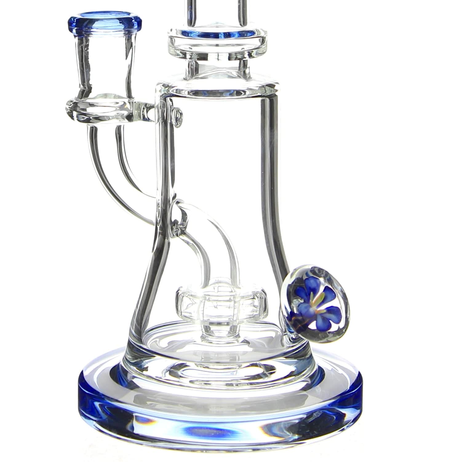 Benext Generation Glass Bell Flower Implosion Dab Rig