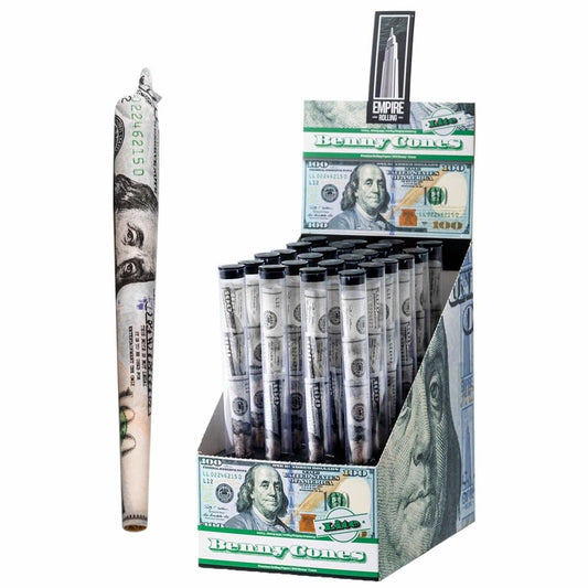 Empire Rolling Papers BENNY LITE CONES BOX (24 Tubes 72 Cones) BENNY LITE Cones