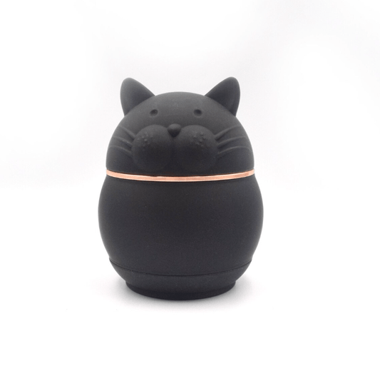 Cloud 8 Smoke Accessory Grinder Black / Cat Cute Animal Aluminum Grinder