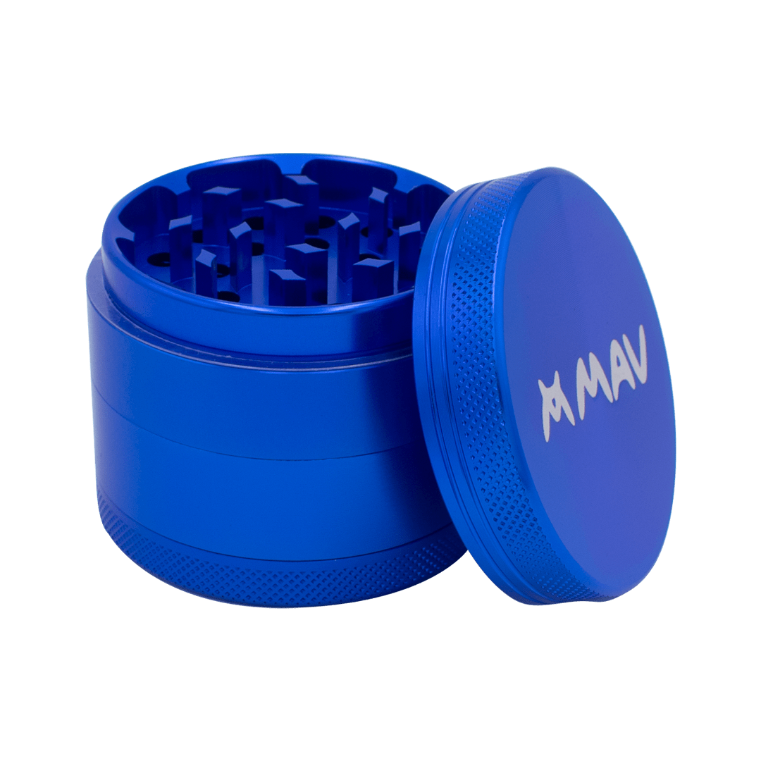 MAV Glass Grinder Blue MAV 4-Piece Grinder