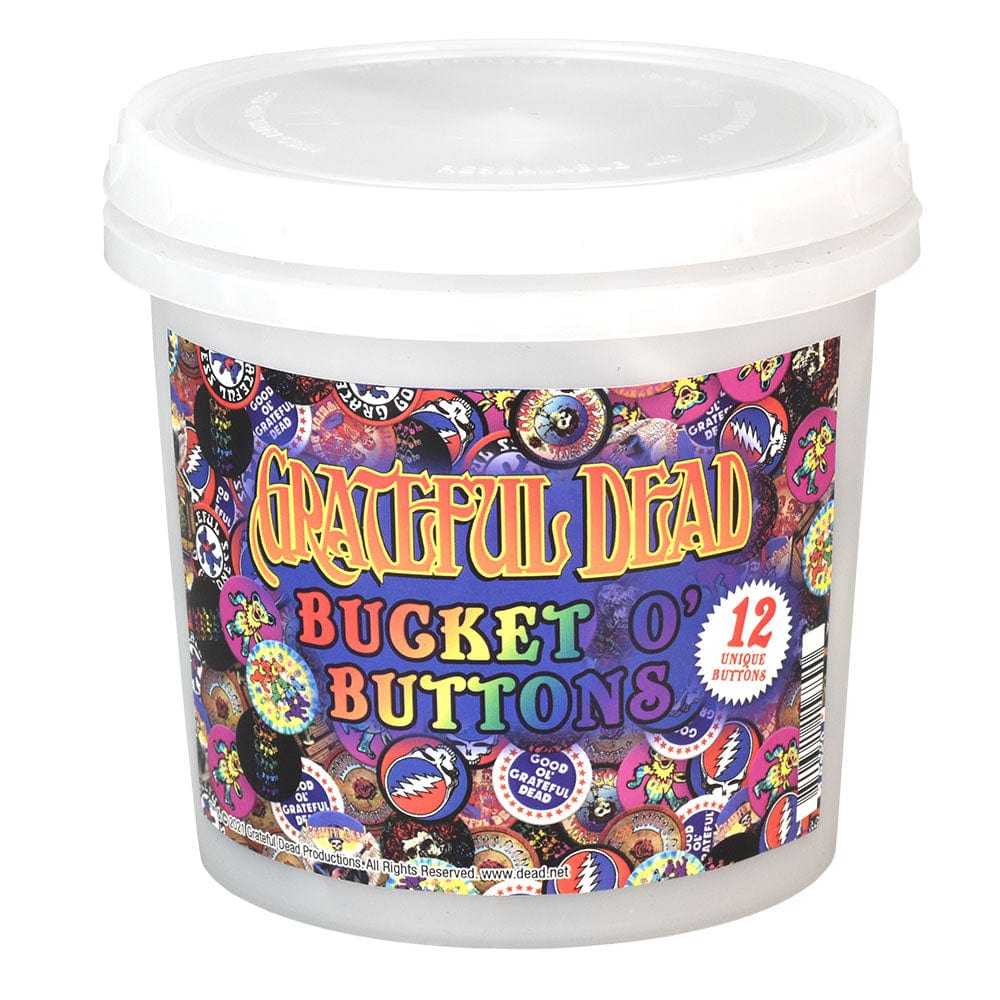 Gift Guru Grateful Dead 143 Piece Assorted Pinback Buttons