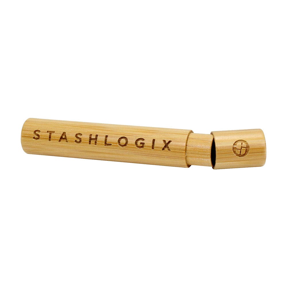 Stashlogix Storage Container Small Bamboo StashTube