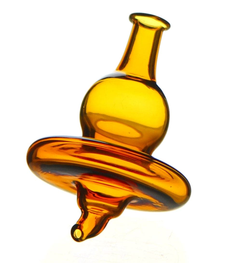 Daily High Club Glass Amber Directional Flow Carb Cap