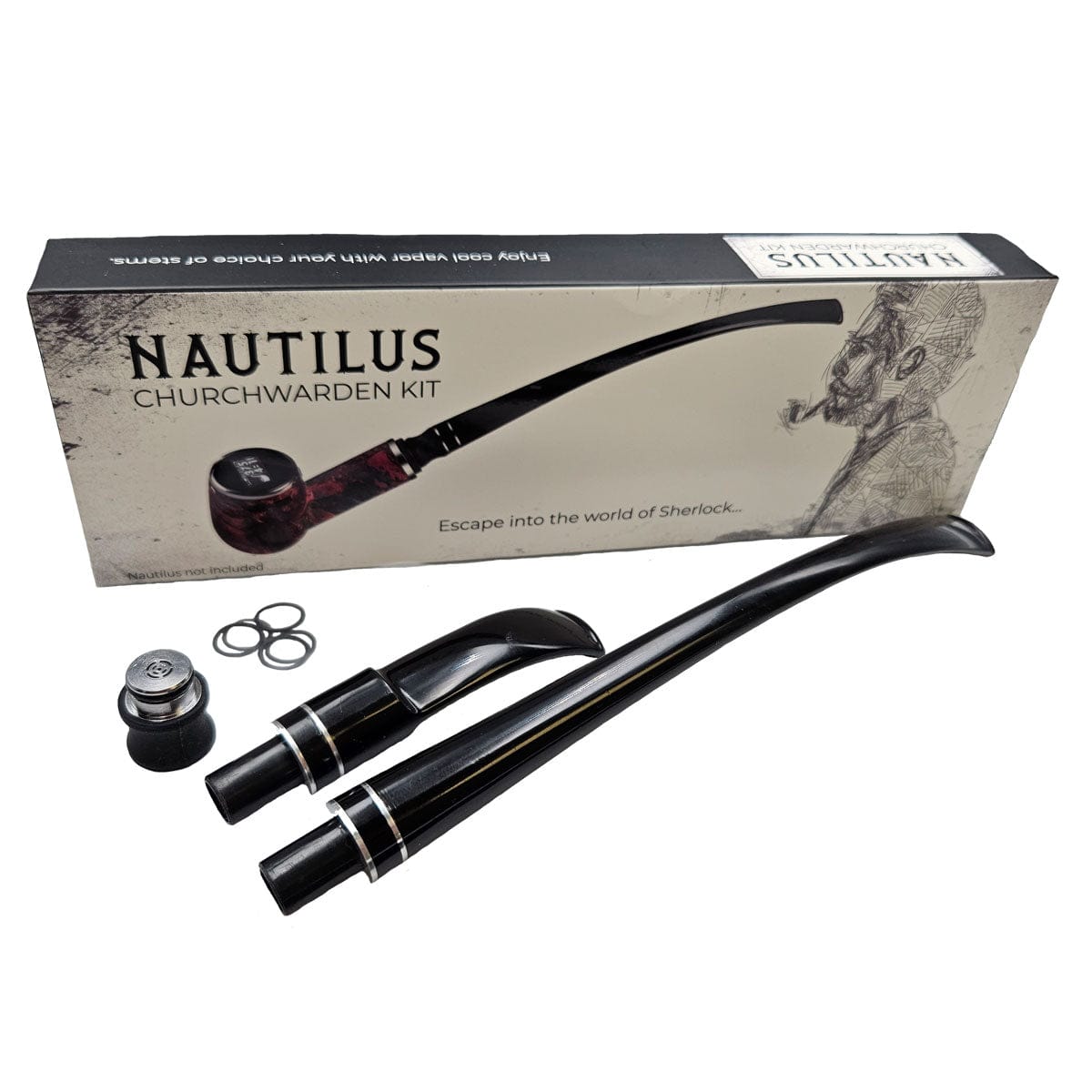 Cipher Brand Vaporizer Nautilus Churchwarden Stem Kit